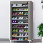Sapateira Armário Organizador Dobrável 9 Prateleiras