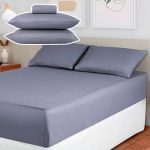 Jogo de Cama Casal Poliéster 400 Fios 3 Peças