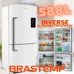 Geladeira Brastemp Frost Free Inverse 588l Branco – Bre85ab