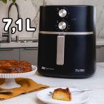 Fritadeira Elétrica Sem Óleo AIR FRYER 7.1L 1700W WAP AIRFRY MEGA FAMILY com Cesto, Grelha e Alça Removível