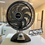 Ventilador 40cm Super Turbo 8 Pás, Mondial, Preto/Prata, 140W