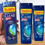 Clear Men Ice Cool Menthol Shampoo Anticaspa, 400ml