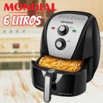 Air Fryer Mondial Grand Family AFN-60-BI Preta 6L