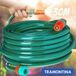 Mangueira Flex Tramontina Verde Em Pvc 3 Camadas 30M