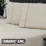 Jogo De Cama King Percal 400 Fios