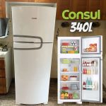Geladeira frost free Consul CRM39A 340L