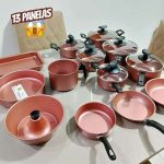 Conjunto Jogo 13pç Antiaderente Teflon