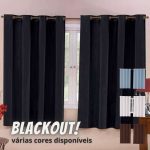 Cortina Blackout Corta Luz PVC 220cm x 130cm