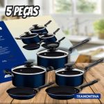 Jogo De Panelas Ravena 5 Peças Tramontina