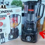 Liquidificador Turbo Full, Mondial, Preto, 900w, 110v – L-900 Fb