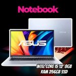 Notebook ASUS Vivobook i5 12450H 8GB Ram 256GB SSD Linux