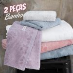 Jogo de Toalhas Buddemeyer Lollipop Banho 2 peças