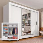 Guarda Roupa Casal C/espelho 3 Pts 1 Gav