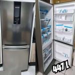 Geladeira com freezer inverter Brastemp BRE57FK 447L