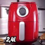Fritadeira Sem Óleo Easy Fryer 2,4 L Vermelha Pfr-905 Lenoxx