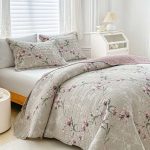 Kit Colcha King Bouti Cobre Leito Estampado 3 Peças Arabesco