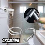 Ducha Higiênica Cromada Completa em ABS