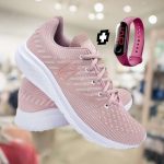 Tênis Feminino Ultra Leve + Relógio Digital