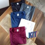 Kit 5 Camisetas Básicas Masculina Dry Fit Lisa
