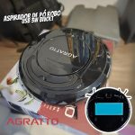 Agratto Aspirador de po robo Praticci USB 3W preto bivolt -AAR01L-04, Modelo: 13927