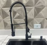 Torneira Cozinha Gourmet Monocomando Black Preto Fosco 50 Cm