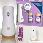 Desodorizador Glade Automatic Spray Aparelho Com 2 Refis Lavanda E Baunilha 269 Ml