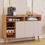 Buffet Aparador 3 Portas Retro Celta Nature