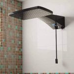 Hydra Chuveiro Eletrônico Preto Polo Max, 7700W 220V