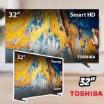 Smart TV QLED 32” HD Toshiba 32V35LS