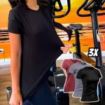 Kit 3 Camisetas Dry Fit Feminina Academia Treino Corrida Proteção UV Poliéster