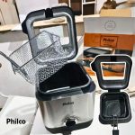 Fritadeira Elétrica Deep Fry 900W Inox 1,8l Philco 110v