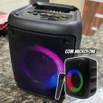 Caixa de som bluetooth caixinha som potatil potente
