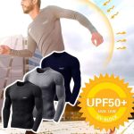 Kit 3 Camisetas Térmicas Masculina Segunda Pele Camisa Uv50