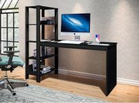 Escrivaninha Art Panta Artemis mdp de 120cm x 135cm x 47cm preto