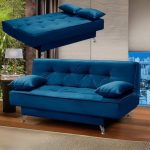 Sofá Cama 1,80m França Suede
