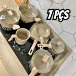 Conjunto De Panelas Sartin Champ 7 Peças Cerâmica Mimo Style