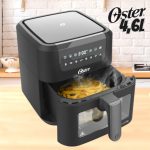 Fritadeira Digital Clear Oster 4,6L com Visor Transparente