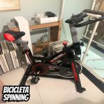 Bicicleta Spinning Mecânica New Speed Q50 Vermelha/Preta