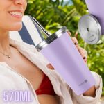 Copo Térmico com Canudo Kouda 570ml
