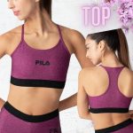 Top Top Fem. Fila Train Elastic