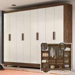 Guarda Roupas Casal 4 Gavetas Diplomata Castanho