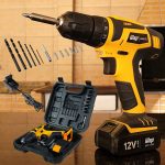 WAP Parafusadeira E Furadeira A Bateria Li-Ion 12V