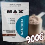 Super Whey (900g) – Sabor Chocolate, Max Titanium