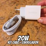 Kit Carregador Rápido UGREEN PD 20W com Cabo MFI Lightning
