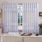 Cortina Cozinha Rendada 1,20m x 2,00m Lisa – ARTE & CAZZA