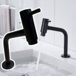 Torneira Banheiro Lavatório Preto Curta Mesa