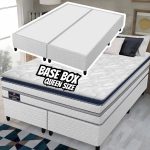 Base Cama Box Queen Gazin Bipartido 27x158x198cm – Diamond Blue