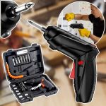 Parafusadeira Recarregável Sem Fio 4.2v Bivolt Com Carregador 110v/220v Linha Premium – HOME GOODS