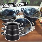 Panela Caçarola Avulsa Teflon C/ Tampa De Vidro