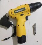 Parafusadeira Furadeira 12v 3/8pol 1,2ah 6238 Titanium 110V/220V